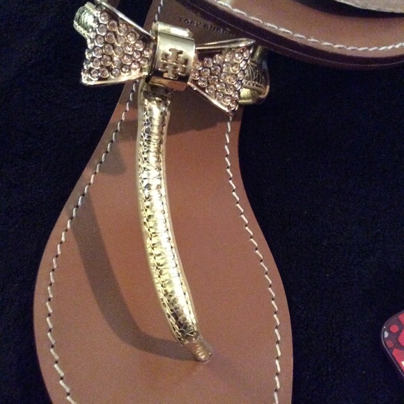 Tory Burch SANDALS, size 8 great condition - Picture 3 of 6